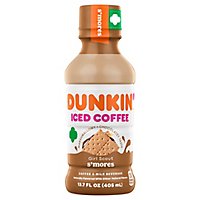 Dunkin S Mores Iced Coffee Bottle 13.7oz - 13.7 OZ - Image 2