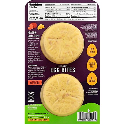 Nellies Sous Vide Egg Bites - Ham&swiss 2 Bites - 2 CT - Image 6