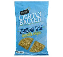 Signature Select Tortilla Chips Lightly Salted - 10.5 OZ