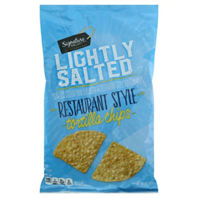 Signature Select Tortilla Chips Lightly Salted - 10.5 OZ