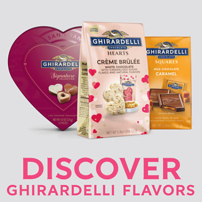 Ghirardelli Duet Hearts Creme Brulee White Chocolate - 5.8 Oz - Image 2