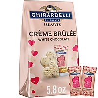 Ghirardelli Duet Hearts Creme Brulee White Chocolate - 5.8 Oz - Image 1