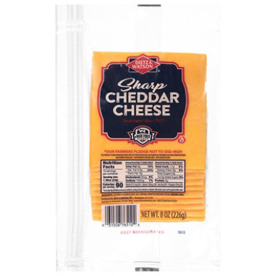 Dietz & Watson Originals Cheddar Yellow - 8 OZ