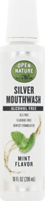 Open Nature Mouthwash Silver Mint - 10 FZ - Image 2