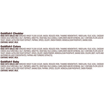 Goldfish Family Faves Crackers Variety Pack - 20 Count - Image 5