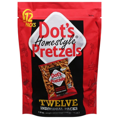 Dots Pretzels Original Multi Pack - 1.1 LB