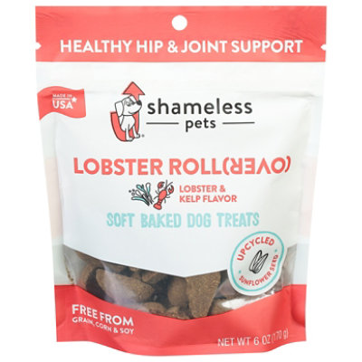 Shameless Pets Dog Treat Lobster Rllover - 6 OZ - Image 1