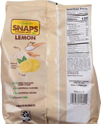 Stauffer's SNAPS Lemon Cookies - 14 Oz - Image 6