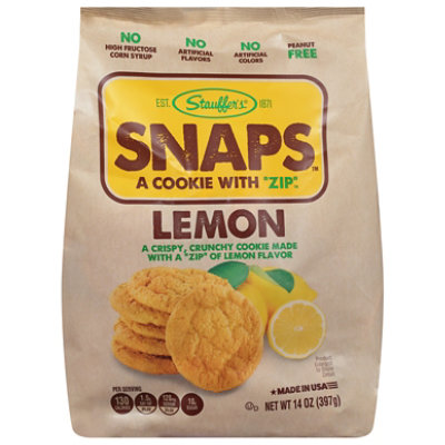 Stauffer's SNAPS Lemon Cookies - 14 Oz - Image 1