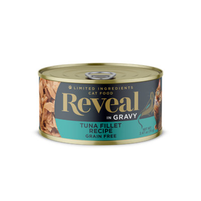 Reveal Cat Food Grain Free Tuna Fillet In A Natural Broth - 2.47 Oz - Image 2