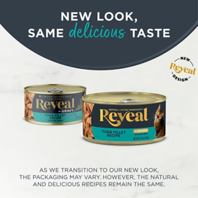 Reveal Cat Food Grain Free Tuna Fillet In A Natural Broth - 2.47 Oz - Image 2