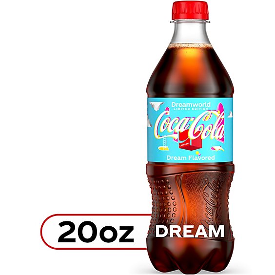 Coca Cola Dreamworld Bottle - 20 Fl. Oz.