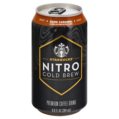 Starbucks Nitro Cold Brew Caramel - 9.6 FZ - Image 4