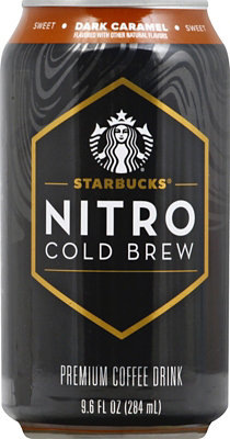 Starbucks Nitro Cold Brew Caramel - 9.6 FZ - Image 1