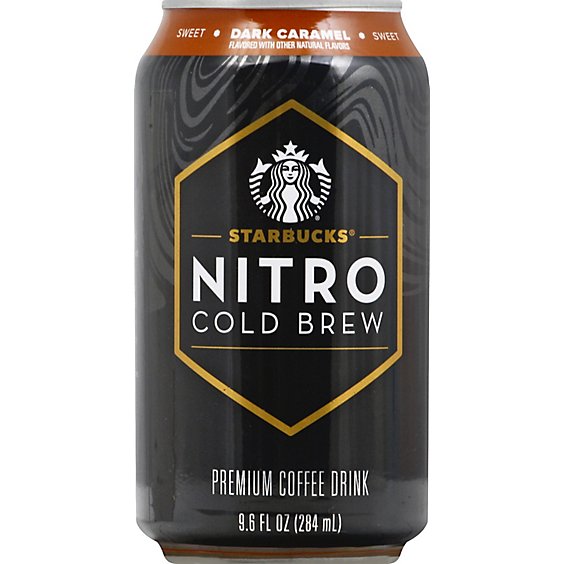 Starbucks Nitro Cold Brew Caramel - 9.6 FZ