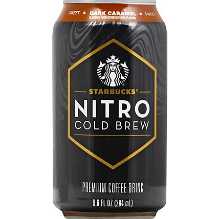 Starbucks Nitro Cold Brew Caramel - 9.6 FZ - Image 1