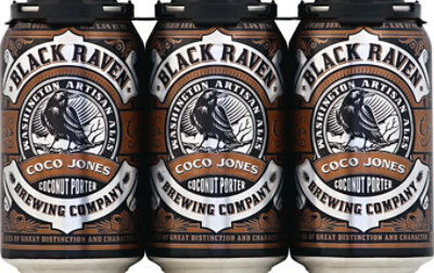 Black Raven Coco Jones Porter In Cans - 6-12 FZ - Image 2