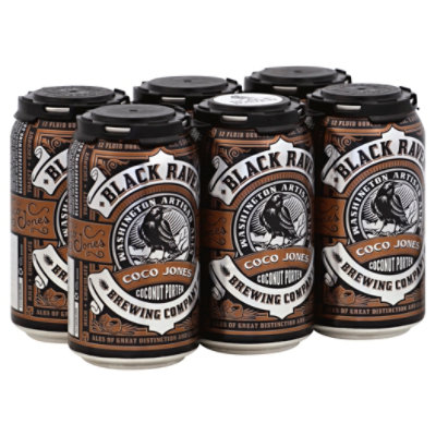 Black Raven Coco Jones Porter In Cans - 6-12 FZ - Image 1