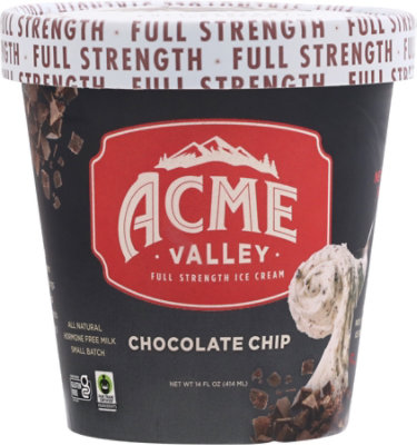 Acme Valley Ice Cream Chocolate Chip - 14 OZ - Image 2