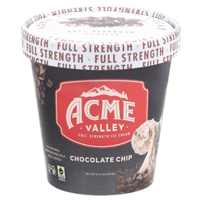 Acme Valley Ice Cream Chocolate Chip - 14 OZ - Haggen