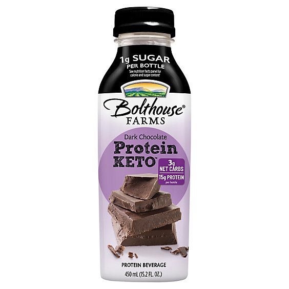 Bolthouse Farms Keto Protein Dark Chocolate - 15.2 Fl. Oz.