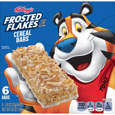 Frosted Flakes Breakfast Cereal Bars Kids Breakfast Bars Original 6 Count - 4.8 Oz  - Image 7