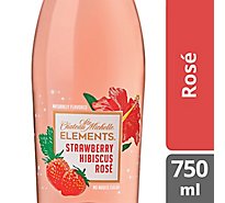 Chateau Ste. Michelle Elements Strawberry Hibiscus Rose Wine - 750 Ml