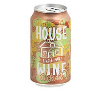 House Wine Cocktail Ginger Mule Can Can Wine - 375 ML