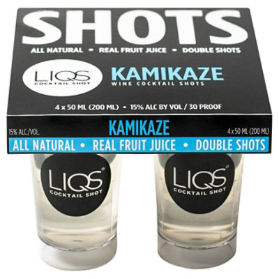 Liqs Kamikaze Shot - 4-50 ML