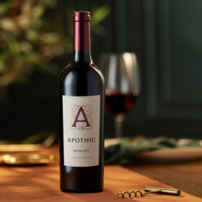 Apothic Merlot Wine - 750 ML - Image 5