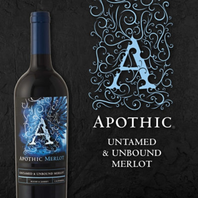 Apothic Merlot Wine - 750 ML - Image 3