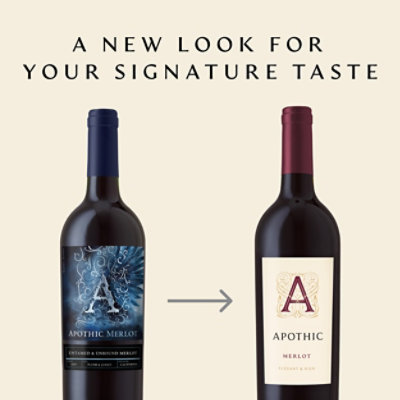 Apothic Merlot Wine - 750 ML - Image 3