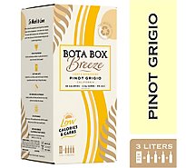 Bota Box Breeze Pinot Grigio White Wine - 3 Liter