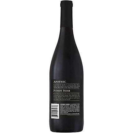 Apothic Pinot Noir Wine - 750 ML - Image 4