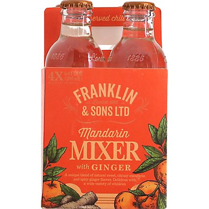Franklin & Sons Mandarin And Ginger Bskt - 4-200 ML - Image 4