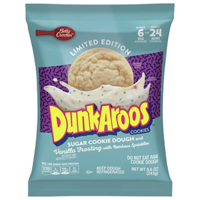 Dunkaroos Ready To Bake Cookies 6 Count - 8.6 OZ - Image 3