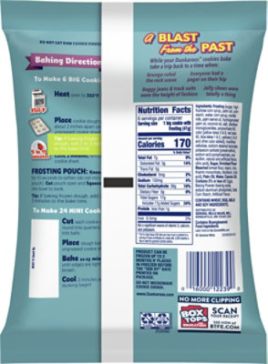 Dunkaroos Ready To Bake Cookies 6 Count - 8.6 OZ - Image 6