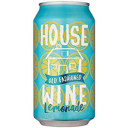 House Wine Old Fash Lemonade Can Wine - 375 ML - Image 1