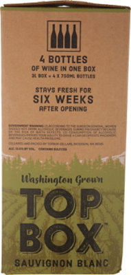 Top Box Sauvignon Blanc Wine - 3 LT - Image 3