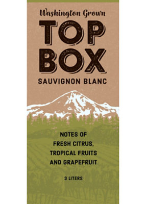 Top Box Sauvignon Blanc Wine - 3 LT