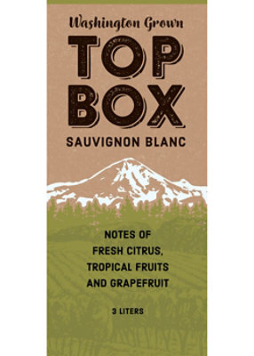 Top Box Sauvignon Blanc Wine - 3 LT - Image 1