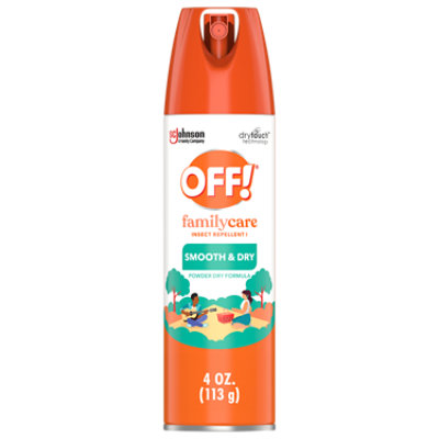 Off! Familycare Insect Repellent Smooth & Dry Aerosol Spray - 4 Oz - Image 2