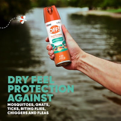 Off! Familycare Insect Repellent Smooth & Dry Aerosol Spray - 4 Oz - Image 3