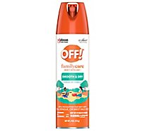 Off Insect Repellant Smooth And Dry Aerosol - 4 OZ