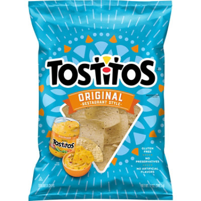 Tostitos Original Restaurant Tortilla Chips  - 12 Oz - Image 1