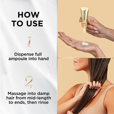 Pantene Pro V Dry Hair Treatment Intense Rescue Shots - 2 Fl. Oz. - Image 4