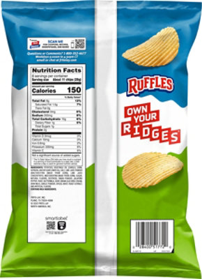 Ruffles Potato Chips Lime & Jalapeno - 8 OZ - Image 6