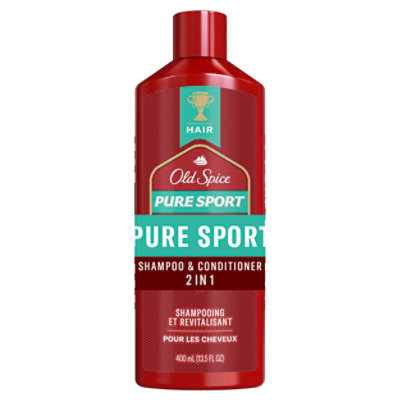 Old Spice Pure Sport 2in1 Shampoo and Conditioner for Men - 13.5 Fl. Oz. - Image 1