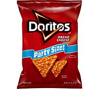 DORITOS Tortilla Chips Nacho Party Size - 14.5 OZ