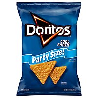 DORITOS Tortilla Chips Cool Ranch Party Size - 14.5 OZ - Image 3